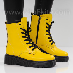 ДАМСКИ БОТИ - 22091902 YELLOW