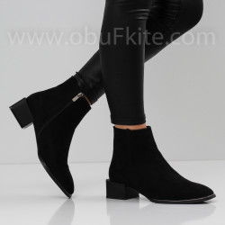 ДАМСКИ БОТИ НА ТОК - 1910-1004202241 BLACK