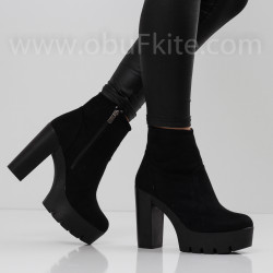 ДАМСКИ БОТИ НА ТОК - 1910-228202747 BLACK
