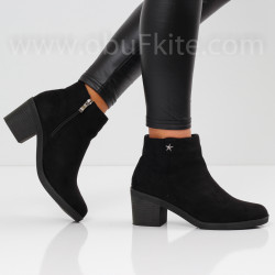 ДАМСКИ БОТИ НА ТОК - 22091912 BLACK