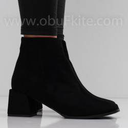 ДАМСКИ БОТИ НА ТОК - 0311-8010202513 BLACK