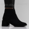 ДАМСКИ БОТИ НА ТОК - 0311-8010202513 BLACK