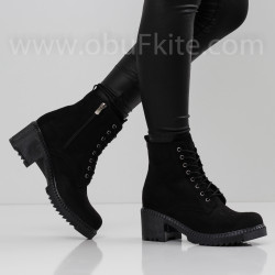 ДАМСКИ БОТИ НА ТОК - 1910-060202256 BLACK
