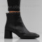 ДАМСКИ БОТИ НА ТОК - 0311-224202115 BLACK-PU