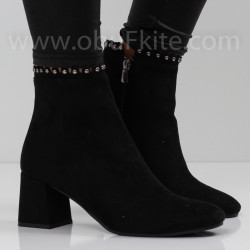 ДАМСКИ БОТИ НА ТОК - 0311-224202115 BLACK