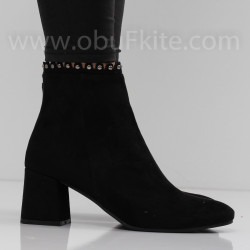 ДАМСКИ БОТИ НА ТОК - 0311-224202115 BLACK
