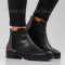ДАМСКИ БОТИ - 1910-810201424 BLACK-PU