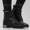 ДАМСКИ БОТИ - 1910-1620202064 BLACK-PU