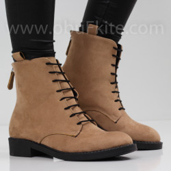 ДАМСКИ БОТИ - 0411-19202011 BEIGE