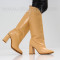 ДАМСКИ БОТУШИ - 1910-4550202876 BEIGE-LACI
