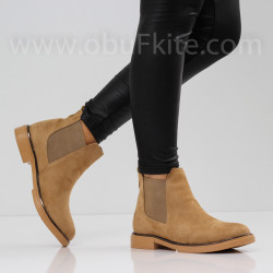 ДАМСКИ БОТИ - 11101902 BEIGE-NEW