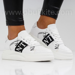 ДАМСКИ КЕЦОВЕ - 04101905 WHITE/BLACK
