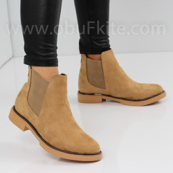 ДАМСКИ БОТИ - 11101902 BEIGE-NEW