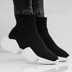 ДАМСКИ КЕЦОВЕ - 04101906 BLACK/WHITE