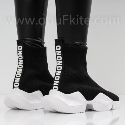 ДАМСКИ КЕЦОВЕ - 04101906 BLACK/WHITE