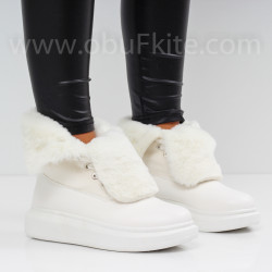 ДАМСКИ БОТИ - 04101908 WHITE
