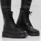 ДАМСКИ БОТИ - 1910-3050202172 BLACK-PU