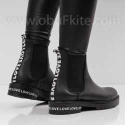 ДАМСКИ БОТИ - 04101909 BLACK