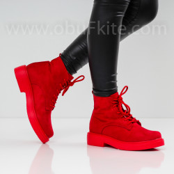 ДАМСКИ БОТИ - 22091903 RED