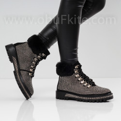 ДАМСКИ БОТИ - 04101911 BLACK