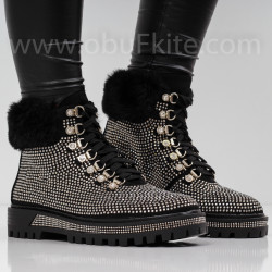 ДАМСКИ БОТИ - 04101911 BLACK