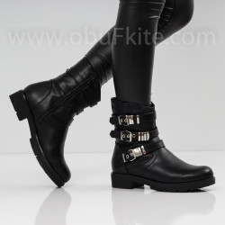 ДАМСКИ БОТИ - 04101914 BLACK