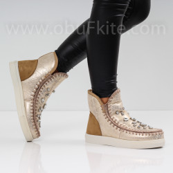 ДАМСКИ БОТИ - 04101915 GOLD