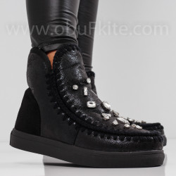 ДАМСКИ БОТИ - 04101915 BLACK