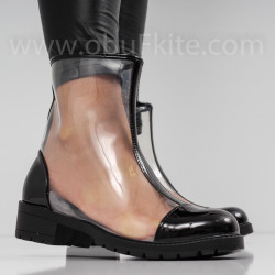 ДАМСКИ СИЛИКОНОВИ БОТИ - 04101916 BLACK