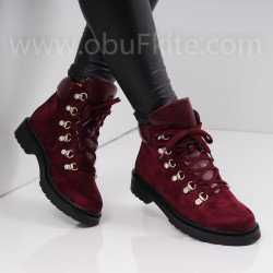 ДАМСКИ БОТИ - 05101907 BORDO
