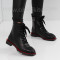 ДАМСКИ БОТИ - 1711-214203502 BLACK-PU