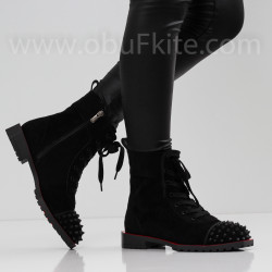 ДАМСКИ БОТИ - 1711-214203502 BLACK