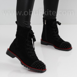 ДАМСКИ БОТИ - 1711-214203502 BLACK