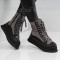 ДАМСКИ БОТИ - 22091901 BLACK/GREY