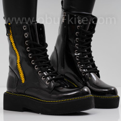 ДАМСКИ БОТИ - 11101901 BLACK