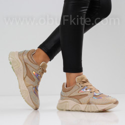 ДАМСКИ МАРАТОНКИ - 1711-954203308 BEIGE