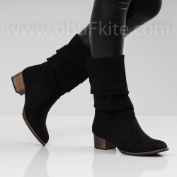 ДАМСКИ БОТИ - 11101903 BLACK