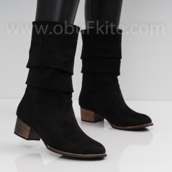 ДАМСКИ БОТИ - 11101903 BLACK