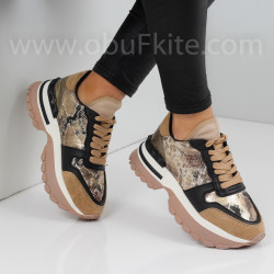 ДАМСКИ МАРАТОНКИ-0112-12850203303 BEIGE