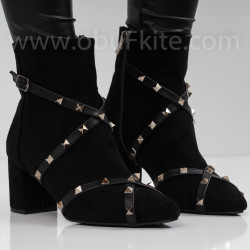 ДАМСКИ БОТИ НА ТОК - 11101904 BLACK