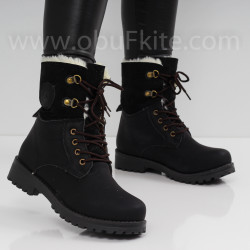 ДАМСКИ БОТИ - 12101905 BLACK