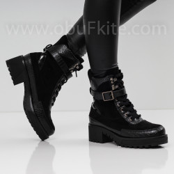 ДАМСКИ БОТИ - 15101908 BLACK