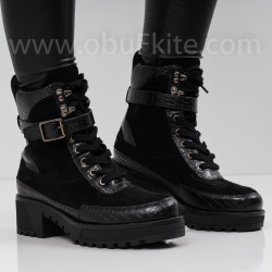 ДАМСКИ БОТИ - 15101908 BLACK