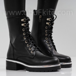 ДАМСКИ БОТИ - 15101909 BLACK