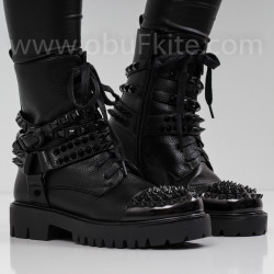ДАМСКИ БОТИ - 15101910 BLACK