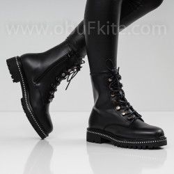 ДАМСКИ БОТИ - 15101913 BLACK