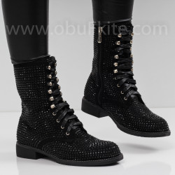 ДАМСКИ БОТИ - 15101916 BLACK