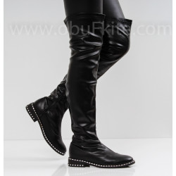 ДАМСКИ ЧИЗМИ - 15101917 BLACK