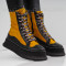 ДАМСКИ БОТИ - 22091901 BLACK/YELLOW