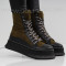 ДАМСКИ БОТИ - 22091901 BLACK/GREEN